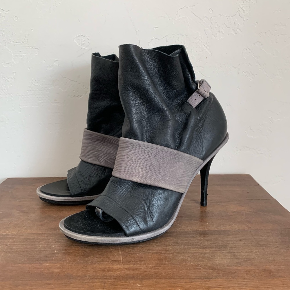 Vintage Balenciaga Glove Leather Sandal Pumps sz 40 EU
